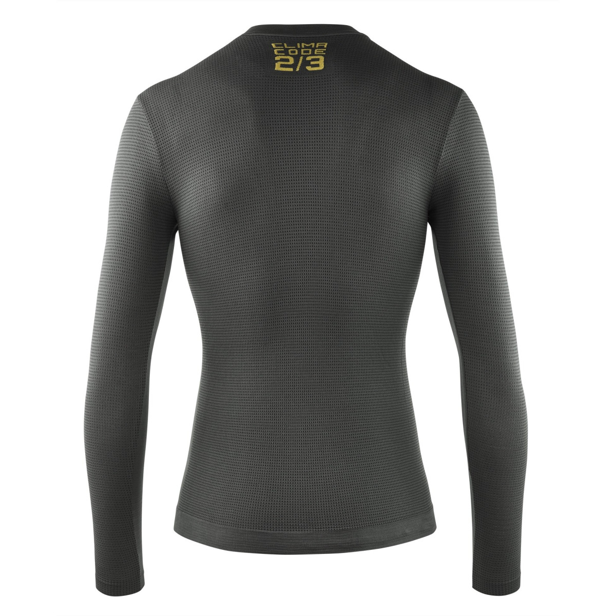Assos Spring Fall P1 LS Men's Skin Layer | Anthracite Grey